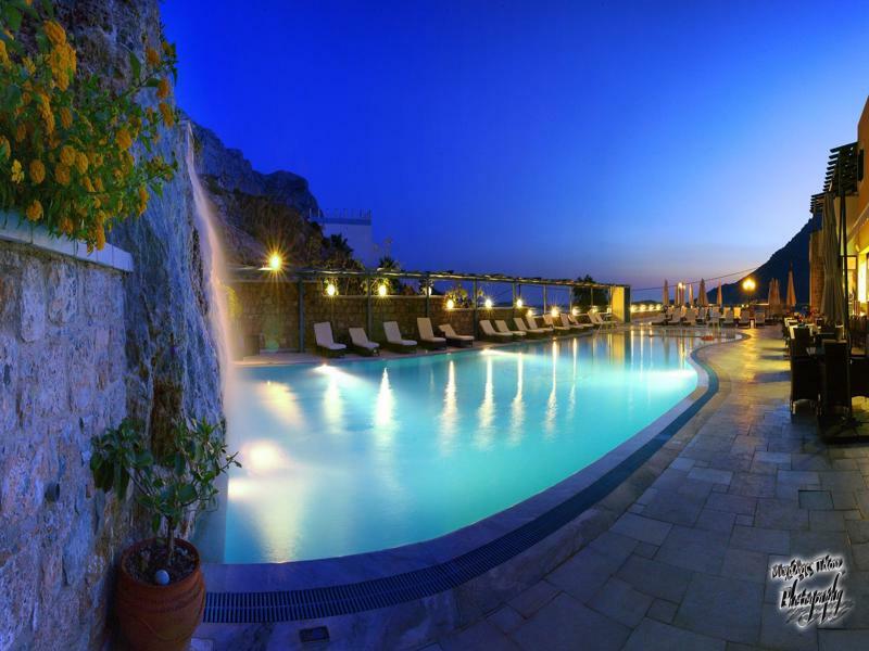 Elena Village Hotel & Suites Myrties Exterior foto