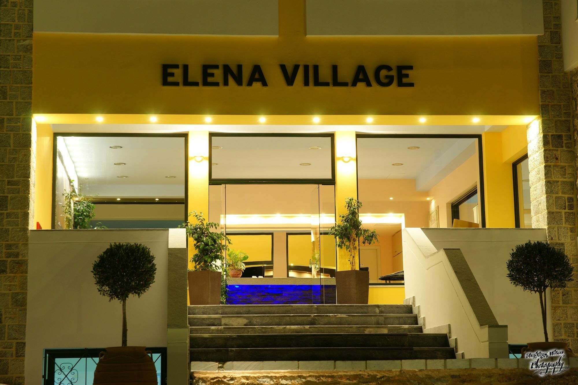 Elena Village Hotel & Suites Myrties Exterior foto